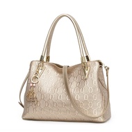 กระเป๋าผู้หญิงหนังแท้ กระเป๋าถือแฟชั่นสำหรับแม่ กระเป๋าสะพายไหล่แบบอเนกประสงค์สำหรับวัยกลางคน กระเป๋