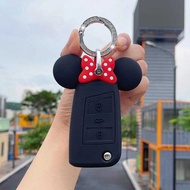 Cute Design Key Case Cover Shell VW Golf 7 Tign For Seat Ateca Leon FR 2 Ibiza Skoda Octavia