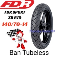 Tire FDR SPORT XR EVO 140/70-14 TUBELESS 140 70 14