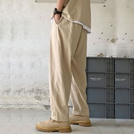 Korean Style Long Pants Handsome Men Pants Causal Men Trousers with Elastic Waistband
