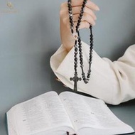 Grateful - Father's Prayer Rosary 77x Rosary Necklace + FREE GM POUCH
