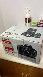 canon 450D + lens 18-135mm