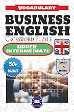 Business English crossword puzzle: Large-print crossword puzzles for learning Business English vocab