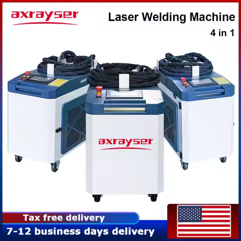 1500W 4 in 1 Laser Welding Machine 220v 60hz with Raycus RFL-C015H1 Laser Source BW101 Handheld Head
