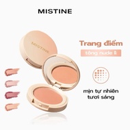Mistine Matte Nude Blush - Natural Color, Long Lasting, Many Easy-to-Use Tones
