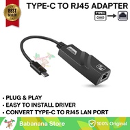 TYPE-C TO RJ45 CONVERTER ADAPTER LAN ETHERNET ADAPTOR CABLE RJ 45