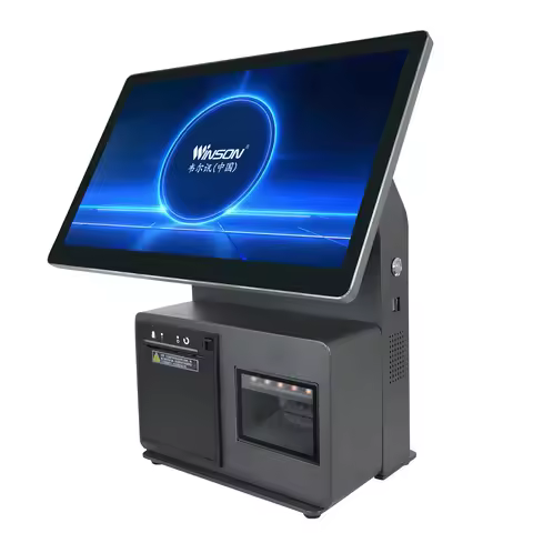 POS Manufacturers Full Set All in One Pos System Cash Registers POS Machine Built in 80mm Receipt Pr