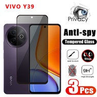 Privacy Tempered Glass For VIVO Y39 4G 5G 2025 Camera Lens Screen Protector Glass For  VIVOY39 Y 39 