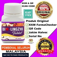 BIO-LINGZHI TABLET 💊 ,  ORIGINAL 💯 , CAN REFUNDABLE , LULUS KKM ✅ , COMES WITH QR CODE ,  DIJAMIN HA