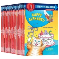 30 Books/set Step into Reading level 1 ready to read Children Picture English story Books Kids Gift learning textbook 4-8 years