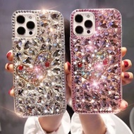 Love Diamond Case iPhone 17promax Luxury Fashion 16 15 14 13Pro Max Shock-resistant i12 Full Diamond