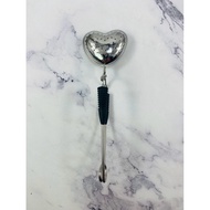 Tea Strainer Heart Shape Made Of 18/8 Stainless Steel. Suitable For Leaves And Spices Hot Brewing (D