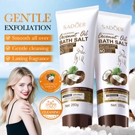 Garam Mandian SADOER Scrub Pengelupasan Badan Garam Mandian Minyak Kelapa Berkhasiat
