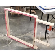 GST Wood Tufting Rug Making Frame Carpet DIY Tapestry Desk Tufting Frame