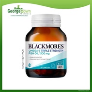 BLACKMORES OMEGA-3 TRIPLE STRENGTH FISH OIL 1500MG 30S