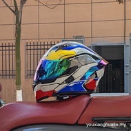 【In stock】Double lens motorcycle helmet, for men and women motorcycle helmet 6RCN EP4P ZETW F7FB