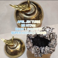 Apel jin turki lengket isi hitam daun 1