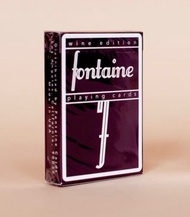 Wine EDT Purple Fontaine Playing Cards 啤牌 Limited 5000 Decks