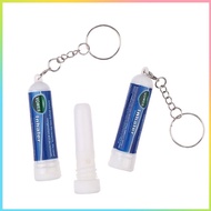 (COD) 5Pcs Nasal Sti Keychain Boosts Focus Inhaler Tubes Cooling  Nasal Inhaler Aromatherapy Energy 