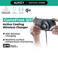 AUKEY LC-G10 MagFusion GameFrost Qi2 Active Cooling Wireless Charger for iPhone with magsafe