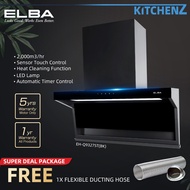 [FREE SHIPPING] ELBA Monza Designer Cooker Hood Q9327 2000m³/hr Penyedut Asap Dapur Penghisap Asap K