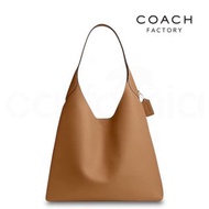 👜Coach Brooklyn 39 Honey Brown布魯克林 單肩手袋｜單肩包｜手提包｜Hobo流浪漢包｜棕色｜蜂蜜棕｜沙色｜Coach Factory ｜工廠店｜女款包