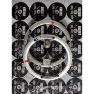 Wheelset PACKAGE RAZE PRO 20 451 FOLDING DISC BRAKE SILVE WHEEL SET VELG