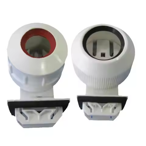 1pcs Waterproof T8 T5 Saving LED Lampholder G8 G5 Fluorescent Light Base T80 G13 Bracket Bulb Socket