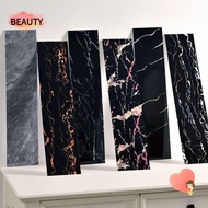 BEAUTY Skirting Line, Self Adhesive Marble Grain Floor Tile Sticker, Windowsill Waterproof Living Room Waist Line