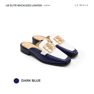 LA BELLA รุ่น LB ELITE BACKLESS LOAFER - DARK BLUE