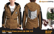 SNK Canvas Parka Jacket (JA SNK 43)