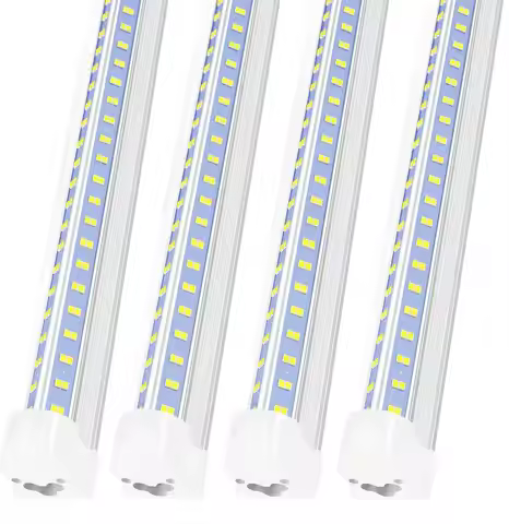 4 Pack, Led Shop Lights,Led Shop Lights 4FT 50W 6500K 7500LM Clear White,Shop Light 4FT 110V Linkabl