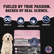 Annamaet Dog Sensitive Skin &amp; Stomach Kibbles/Dry Food