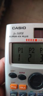 Casio fx-50FH HKEAA approved Calculator