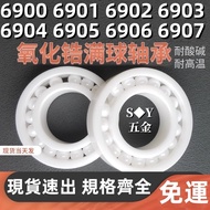 Zircon Oxide Full World Full Ceramic Bearing 6900 6901 6902 6903 6904 6905 6906 6907