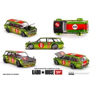 1/64 Mini GT Kaido House Datsun KAIDO 510 Wagon OG Flo Yellow