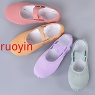 Canvas Ballet Dance Shoes Soft-soled Girls' Form Practice Shoes Teachers Belly Dances Shoes