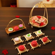 Engagement Table Decoration Piece Dessert Counter Dress Up Fun Character Pastry Plate Wedding Chines