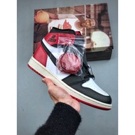 A/j 1 High Joe 1 Black White Red New Black Toes High-Top Culture Basketball Shoes DZ5485-106