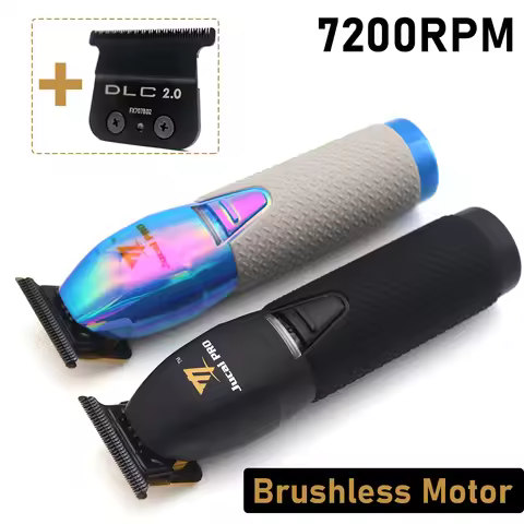 JUCAI Pro High Quality Charging Wireless Hair Ultra-thin "0 Tooth Pitch" Sculpting 7200RPM New Profe