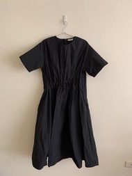 EMA select / Fave 迷霧系立體洋裝（黑）