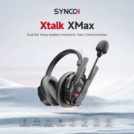 SYNCO XMax 9 Series Dual-Ear Noise Isolation Cancellation Team Communication Bluetooth Headset Wirel
