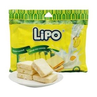 越南Lipo榴槤味麵包幹餅乾休閒零食新老包裝隨機200g