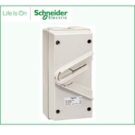 SCHNEIDER WHT35 GY WEATHER PROOF ISOLATOR SWITCH IP66 35A