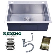 Kitchen Sink 6045 / 60x45 Single Bowl Stainless - Sink Only