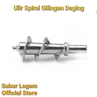 MESIN Spiral Feed Screw for Meat Grinder Machine OSSEL GD 500 Osel GD500