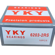 Hộp 10 vòng bi 6203 2RS YKY ( cốt 17x40x12mm)