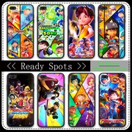 OPPO Reno 8T 5G 7z 8z 2 2Z 2F 3 4 4Pro 4G H327 BoBoiBoy Galaxy TPU Black Soft Phone Case
