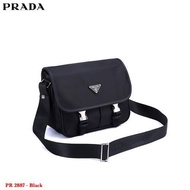 Lavender94 Ready Stock Re-Nylon And Saffiano Shoulder Bag (2887)