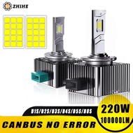 D1S D3S LED Car Headlights HID Bulbs 220W D2S D4S D8S D2R D4R Lamp Canbus No errors Auto Light Cool 